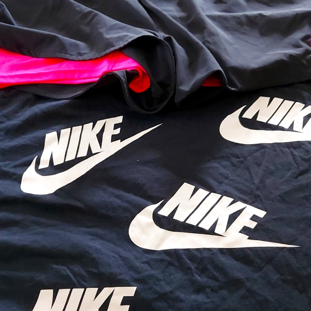 Nike shorts, tank and tee